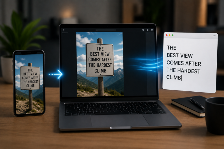 How to Extract Text From Any Image Instantly—No Paid Software Needed