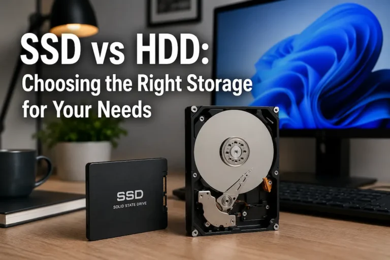 SSD vs HDD: Choosing the Right Storage for Your Needs
